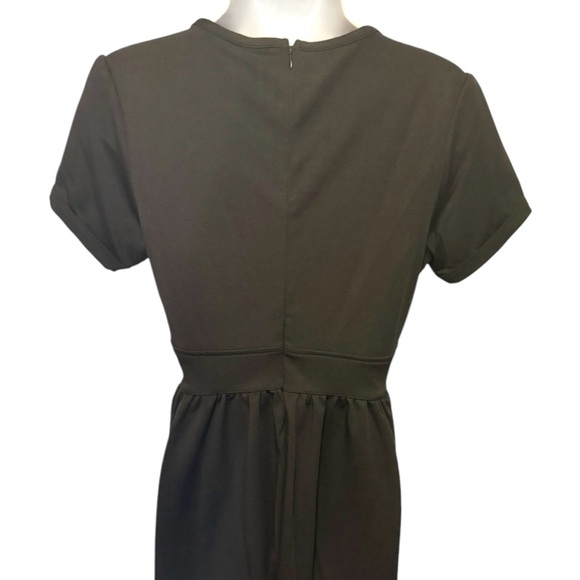 Rare Disturbia gothy midi dress NWT size UK10 US6 with chain detail in front - Picture 4 of 5